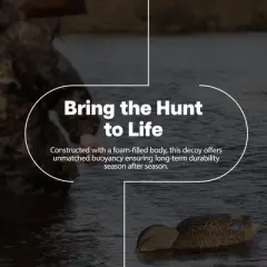 Avian-X Power Shaker Mallard Hen Motion Duck Decoy Floating Surface Feeder for Hunting with Shaker Module Foam Filled Body, Multicolor