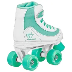 Roller Derby FireStar Youth Kids' Roller Skate - White/Mint