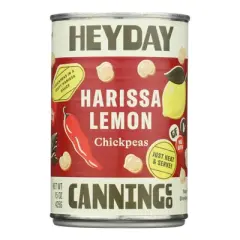 Heyday Canning Co Harissa Lemon Chickpeas - Case of 12/15 oz