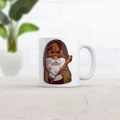 Crazy Dog Kitty Wizard Mug Funny Magical Cat Graphic Coffee Cup-11oz