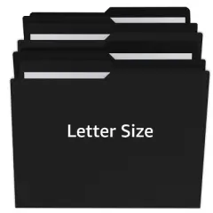 File Folders Letter Size 8.5 x 11-inch