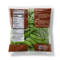 Fresh Organic Steam-in-Bag Sugar Snap Peas - 8oz - Good & Gather&trade;