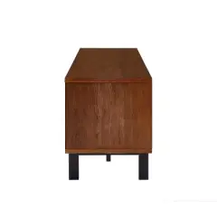 Welmer TV Stand for TVs up to 70" Brown - Aiden Lane