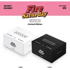 Secret Number - Fire Saturday (Limited Edition) (incl. Photobook, 2 Tazos. 2 Door Signs, Photo Sticker, 2 Photocards + Ball Cap) (CD)