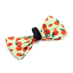 Tomatoes Dog Bow Tie - Adjustable Collar Accessory by The Worthy Dog