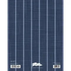 Willow Creek Press 2024 Monthly Planner 9.5"x7.5" Denim Stripe