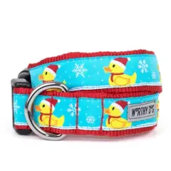 The Worthy Dog Santa Duck Dog Collar