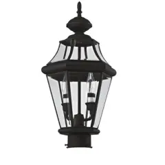 Livex Lighting Georgetown 2 - Light Lantern in  Black