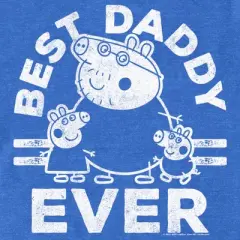 Men's Peppa Pig Best Daddy Ever T-Shirt