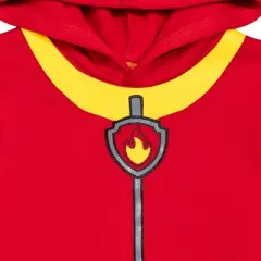 Nickelodeon Paw Patrol Marshall Toddler Boys Fleece Cosplay Pullover Hoodie Red 