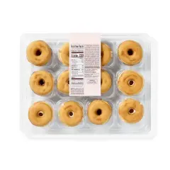 Iced Mini Donuts Topped with Sprinkles - 8oz/12ct - Favorite Day&trade;