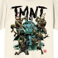 World Of TMNT Ninja Turtles Fight Crew Neck Short Sleeve Men's T-shirt