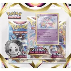Pokemon Cards: SAS10 Astral Radiance 3pk Blister -Sylveon