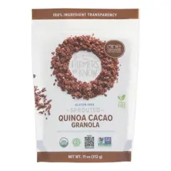 One Degree Organic Foods Sprouted Quinoa Cacao Granola - Case of 6/11 oz