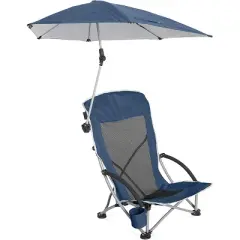 Sport-Brella Beach Chair with Adjustable Umbrella