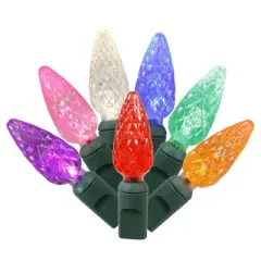 Vickerman C6 LED Single Mold Christmas Light Set