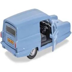 Reliant Regal RHD (Right Hand Drive) Light Blue "30 Years of Mr. Bean" Mr. Bean (1990-1995) TV Series Diecast Model Car by Corgi