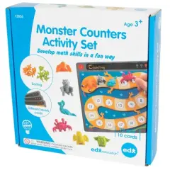 Edx Education Monster Counters Activity Set