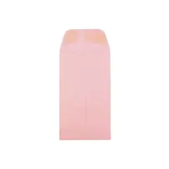 JAM Paper #6 Coin Business Envelopes 3.375 x 6 Baby Pink 356730562
