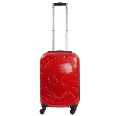 Marvel Ful Molded Spiderman 4 Wheel Spinner 21" luggage, Red
