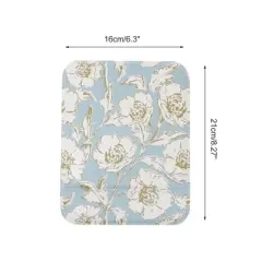 Unique Bargains Women Lightweight Makeup Mirror for Travel Blue 1 Pc