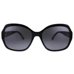 Kate Spade KS AMBERLYNN/S 807 Womens Square Polarized Sunglasses Black 57mm