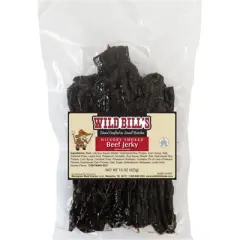 Wild Bill's Original Hickory Smoked Beef Jerky One-Bag Starter Kit (one 15oz bag and 1 jar)