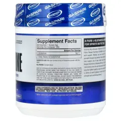 Gaspari Nutrition Glutamine, Unflavored, 1 kg