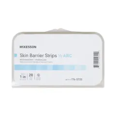 McKesson Skin Barrier Strip Shape-to-Fit 1/2 Arc
