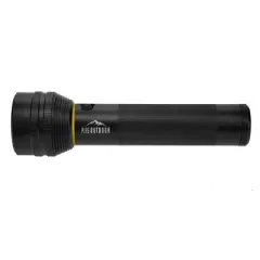 Monoprice 10-inch Tactical Aluminum LED Flashlight, 1800 Lumens, IP4, For Walking The Dog, Night Hike, Camping, Emergency - Pure Outdoor Collection