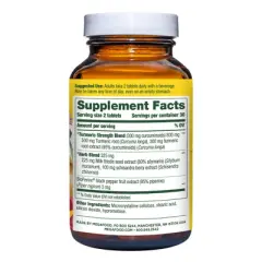 MegaFood Turmeric Curcumin Extra Strength with Milk Thistle Vegan Liver Tablets - 60ct