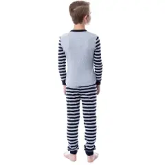 Harry Potter Boys' Hogwarts Crest Wizarding World Sleep Pajama Set Grey