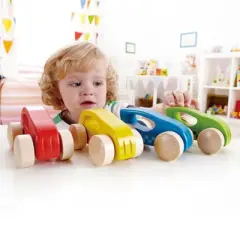 HAPE Little Autos  - Set of 4 Wooden Toy Cars