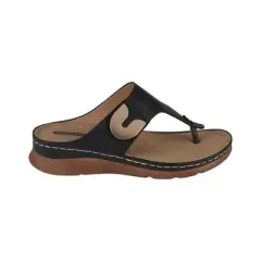 GC Shoes Sam Hardware Comfort Slide Flat Sandals