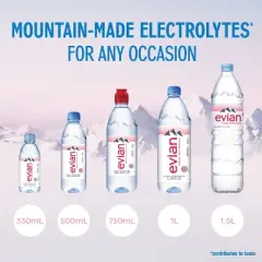 Evian Natural Spring Water