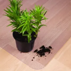 48"x51" Recyclable Evolution Chair Mat For Hard Floors Rectangular - Ecotex