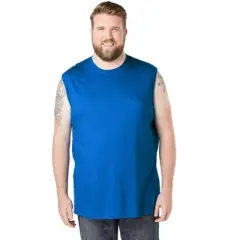 KingSize Men's Big & Tall Shrink-Less&trade; Lightweight Muscle T-Shirt
