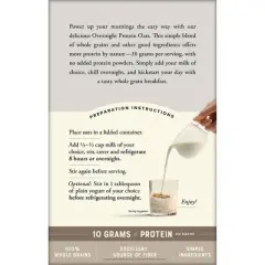 Bob's Red Mill Vanilla Almond Overnight Protein Oats - 8.47oz