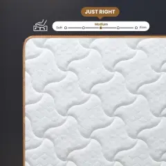 NicBex 10" Full Hybrid Mattress, Individually Encased Coils & Cooling Gel Memory Foam, and Breathable Luxury Sleep System