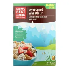 Mom's Best Sweetened Wheatfuls Cereal - Case of 12/24 oz