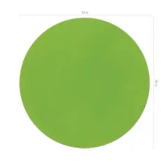 Pacon&reg; Self-Stick Dry Erase Circles, 5 Assorted Colors, 10" Dia., 10 Count