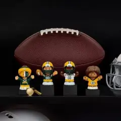 Fisher Price Little People x NFL Collector Green Bay Packers Figure 4-Pack