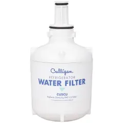 Culligan CUSCU Replacement Samsung (HAF-CU1) Refrigerator Water Filter: Filters Odors, Lead, Chlorine, VOCs, 30-Day Warranty