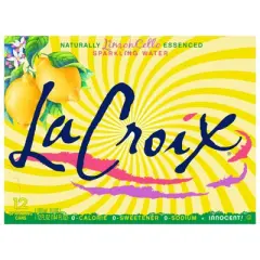 La Croix Limoncello Sparkling Water - Case of 2/12 pack, 12 oz