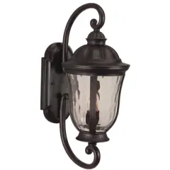 Craftmade Lighting Frances 2 - Light Wall Light in  Oiled Bronze Outdoor