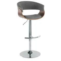 Mod Mid - Century Modern Adjustable Barstool - Lumisource