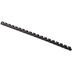 Fellowes Plastic Comb Bindings 5/16" Diameter 40 Sheet Capacity Black 100 Combs/Pack 52507