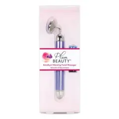 Plum Beauty Amethyst Vibrating Facial Massager