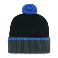 NBA Oklahoma City Thunder Black Shadow Cuff Knit Beanie with Pom