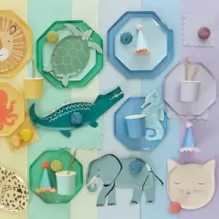 Meri Meri Sea Foam Green Large Napkins (Pack of 16)